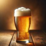DALL·E 2023-11-12 13.09.23 - A high-quality image of a frothy, delicious-looking beer in a pint glass. The beer should be golden in color, with a thick, creamy head of foam on top.png